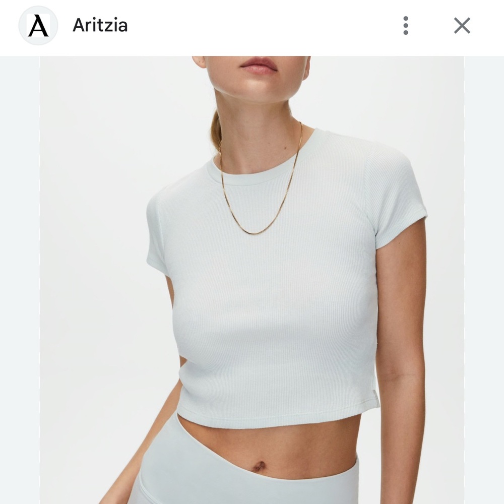 Aritzia Tna Classic White Women's T-shirt